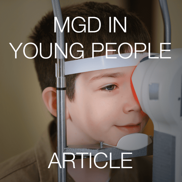 MGD in younger people